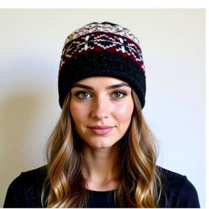 NEPAL Lined Beanie Woolie Tocque Hat (fully lined) Size M